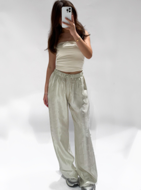 Sita Pearly Tall Trousers / Beige