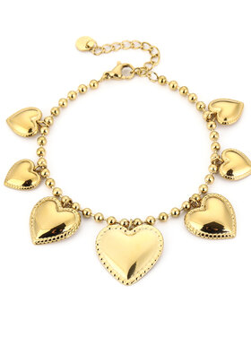 Hearts To Hearts Charms Bracelet