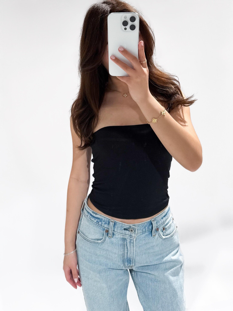 Steffie Basic Tube Top / Black