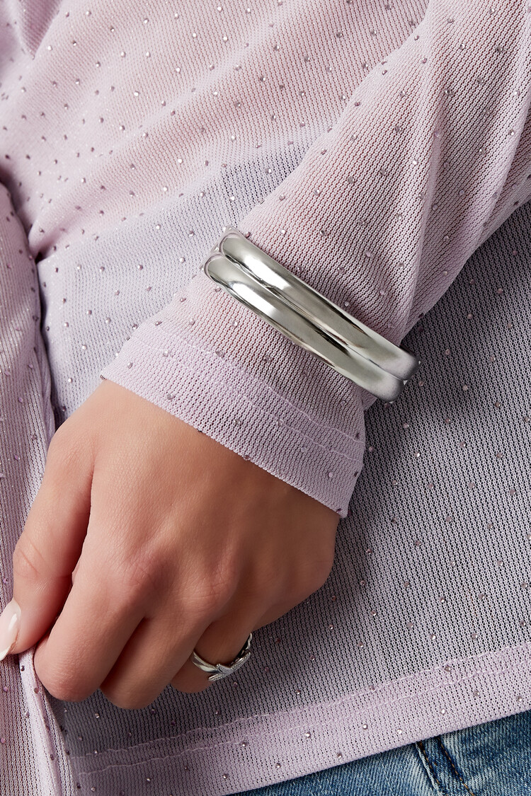 Gold Bold Bangle Bracelet