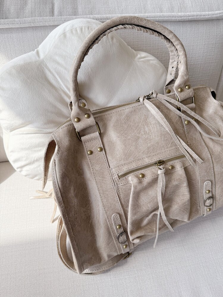 Florianne City Studs Bag / Beige