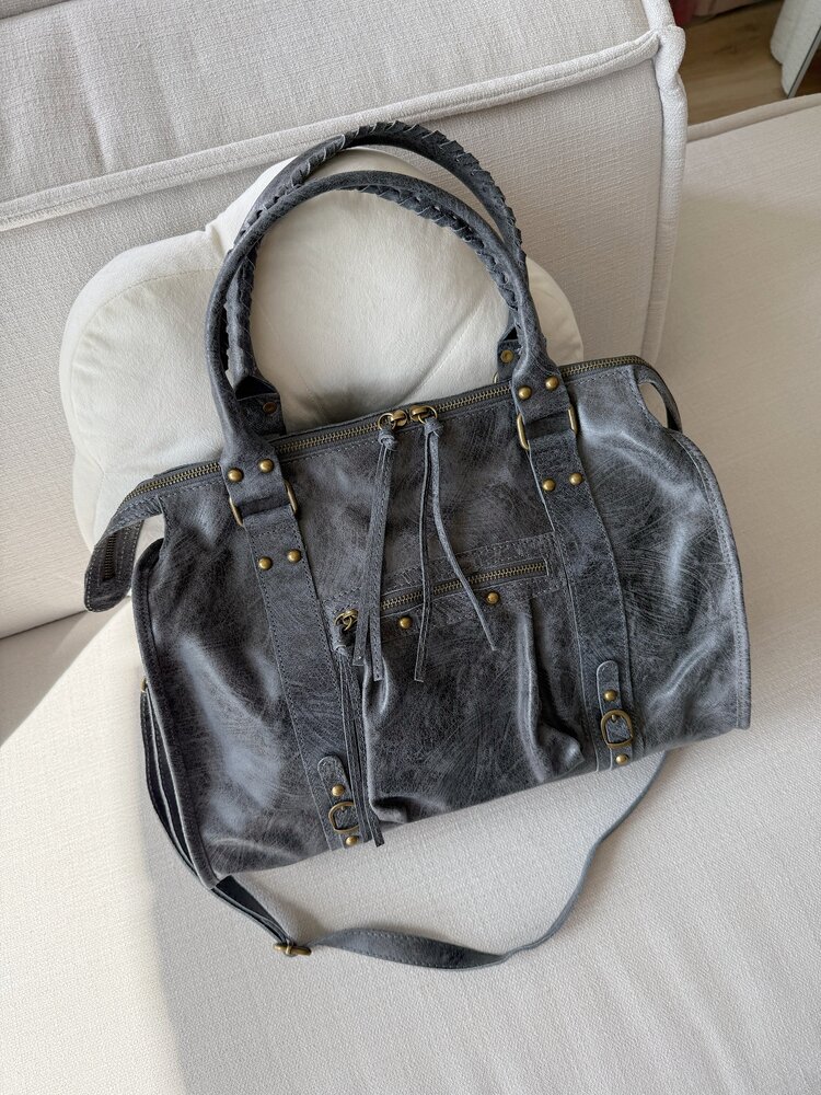Florianne City Studs Bag / Grey