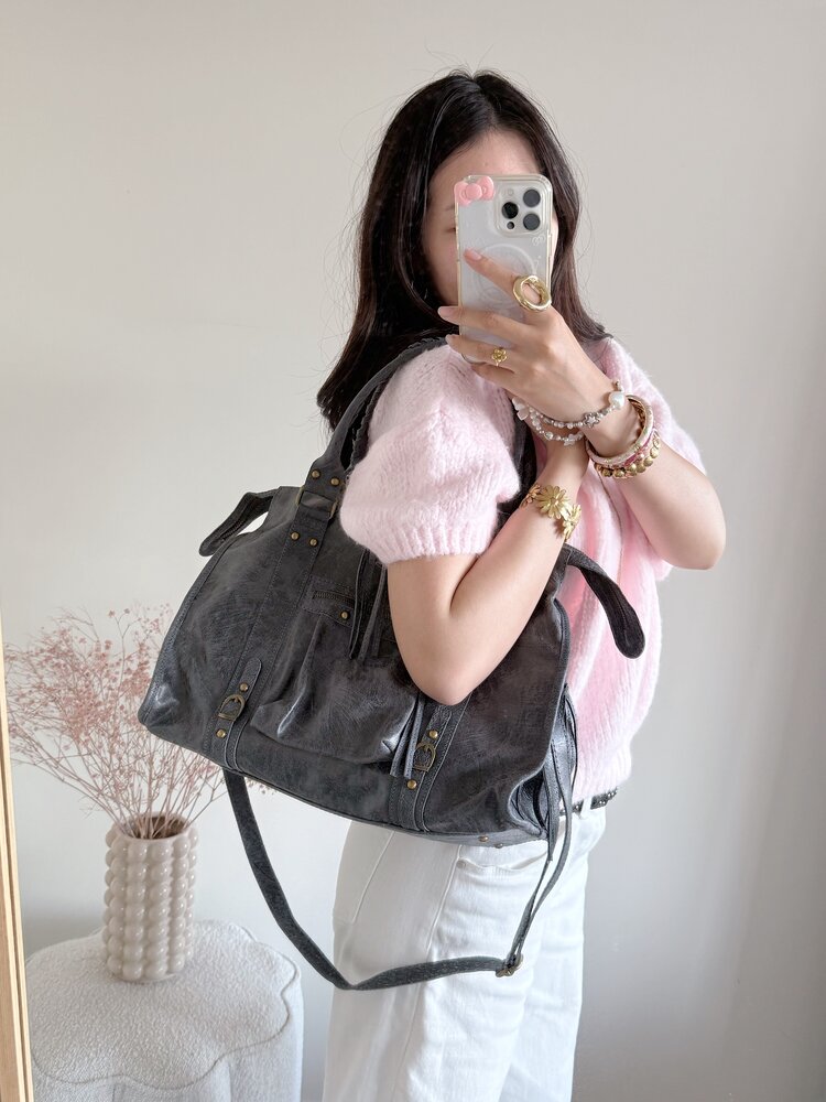 Florianne City Studs Bag / Grey