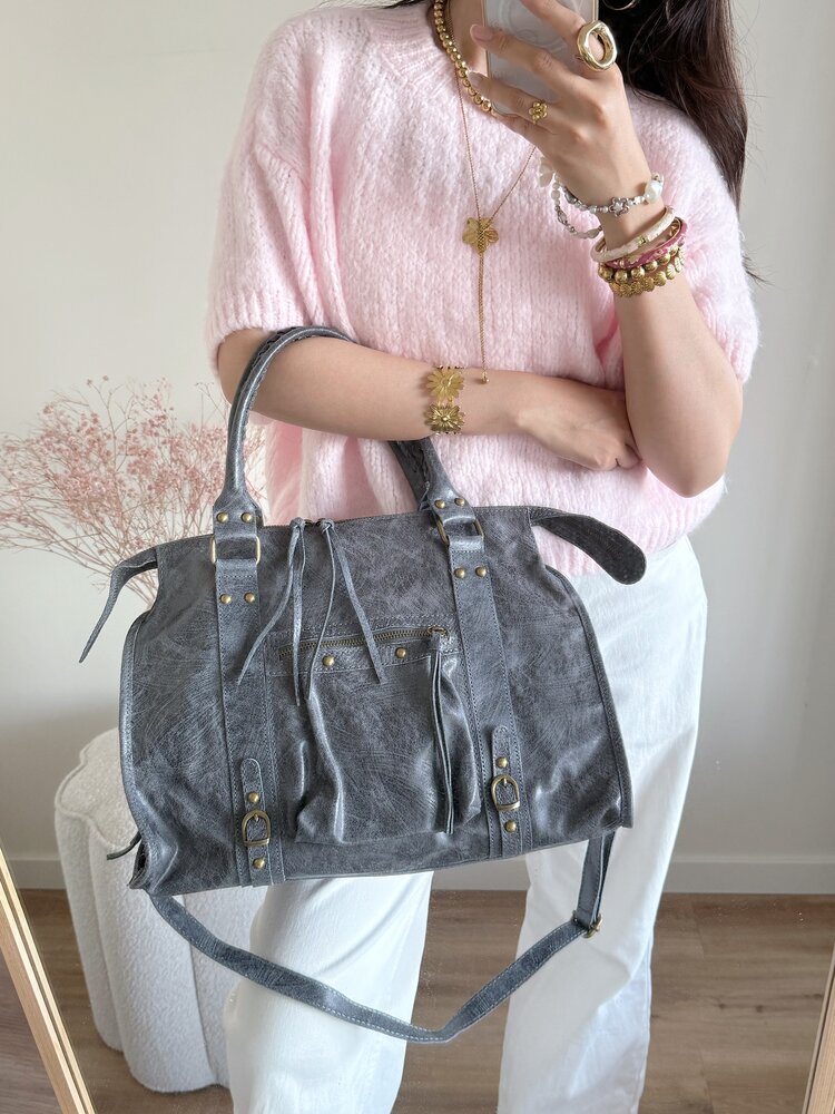 Florianne City Studs Bag / Grey