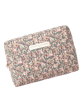 Marly Flower Toiletry Bag / Ecru (Large)