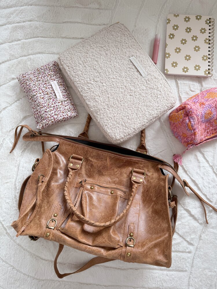 Florianne City Studs Bag / Camel