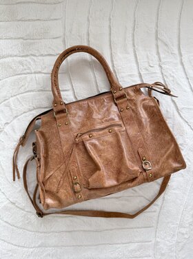 Florianne City Studs Bag / Camel