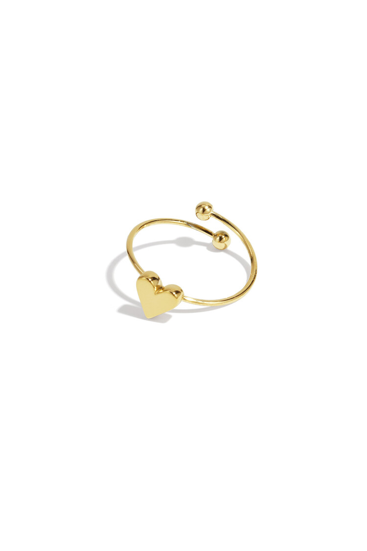 Gold Baby Heart Ring