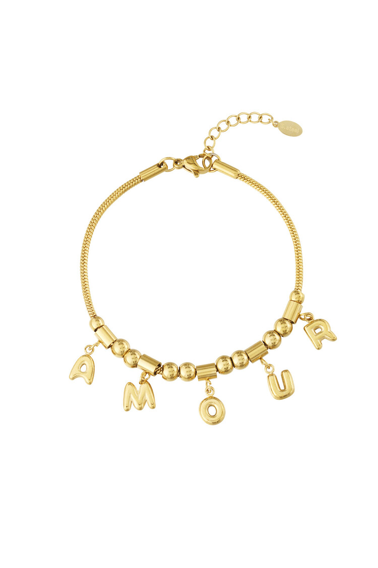 Gold Bubble Amour Bracelet