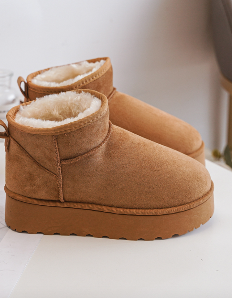 Yula Comfy Uggie Boots / Camel
