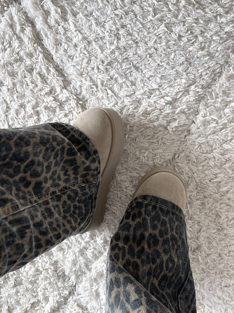 Yula Comfy Uggie Boots / Olive