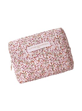 Marly Flower Toiletry Bag / Light Pink (Medium)