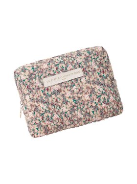 Marly Flower Toiletry Bag / Ecru (Medium)