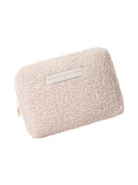 Marly Teddy Toiletry Bag / Ecru (Medium)