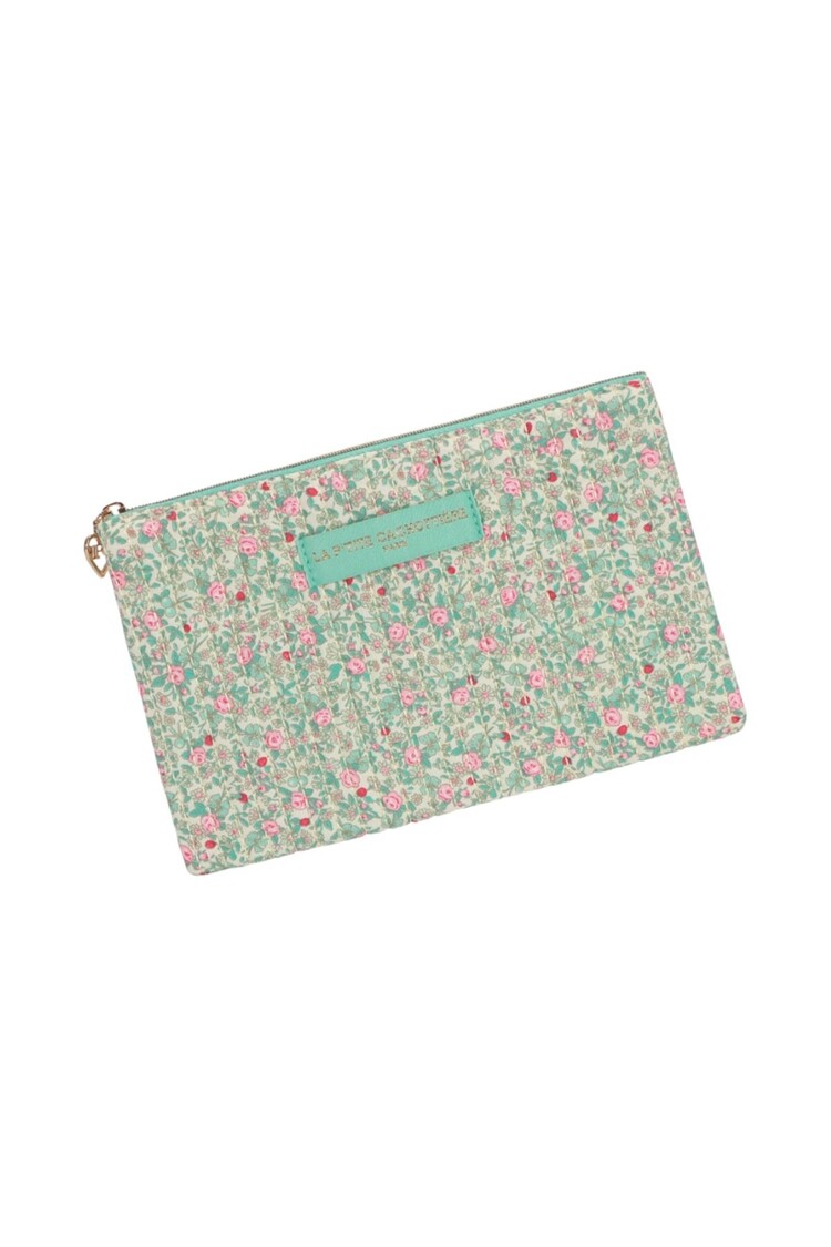 Lizzie Flower Pouch / Green