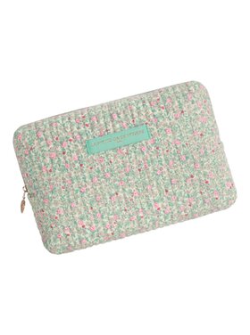 Marly Flower Toiletry Bag / Light Green (Large)