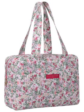 Acacia Flower Travel Bag / Rose Pink