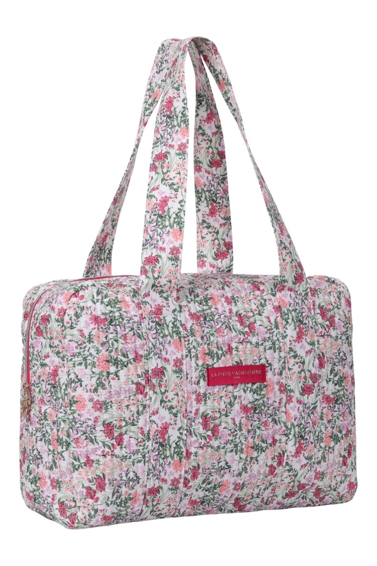 Acacia Flower Travel Bag / Rose Pink