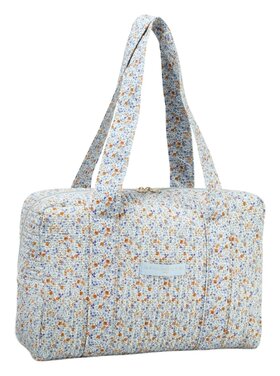 Acacia Flower Travel Bag / Light Blue