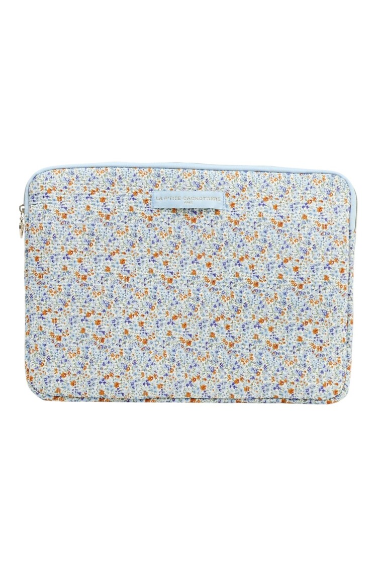 Belin Flower Laptop Sleeve / Light Blue (14 inch)