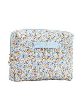Marly Flower Toiletry Bag / Light Blue (Medium)