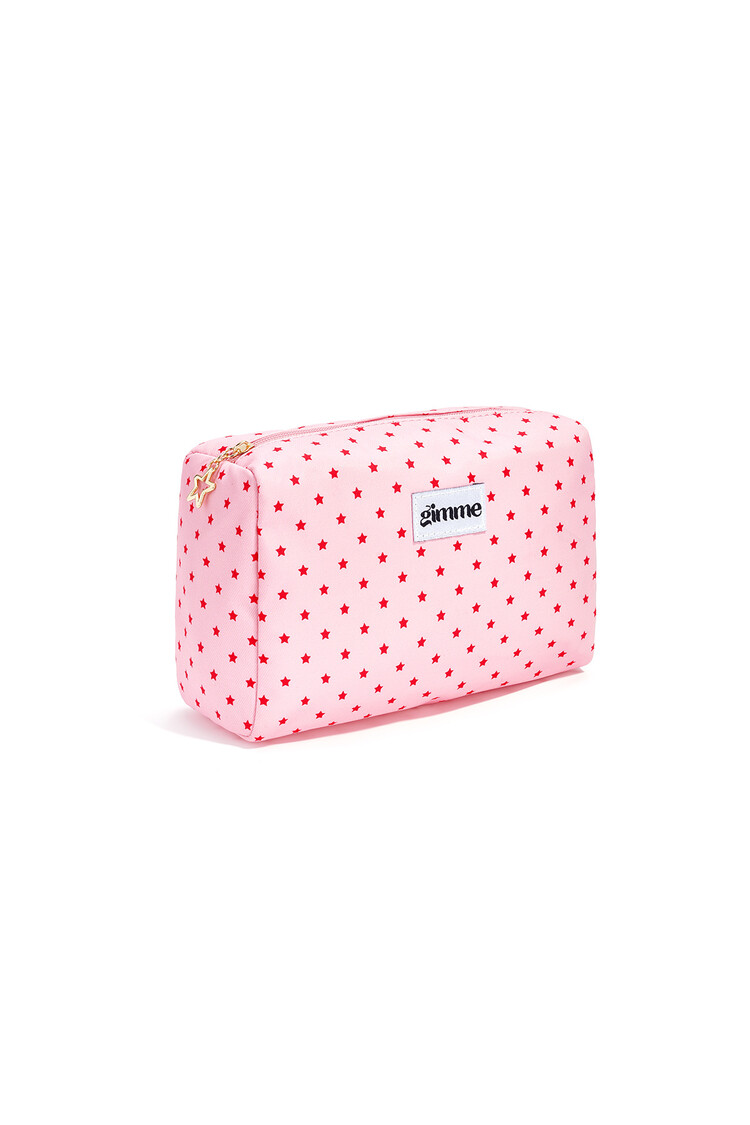 Ella Starry Toiletry Bag / Light Pink