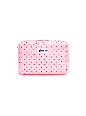 Ella Starry Toiletry Bag / Light Pink