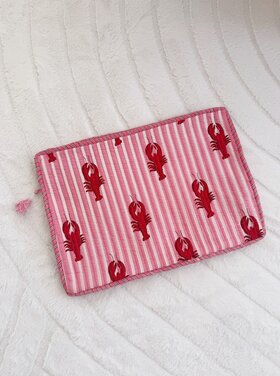 Evia Lobster Laptop Pouch / Pink (16 inch)