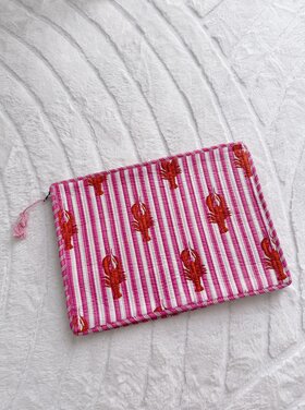 Evia Lobster Laptop Pouch / Hot Pink (16 inch)