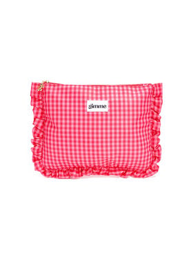 Marin Checkered Ipad Sleeve / Pink