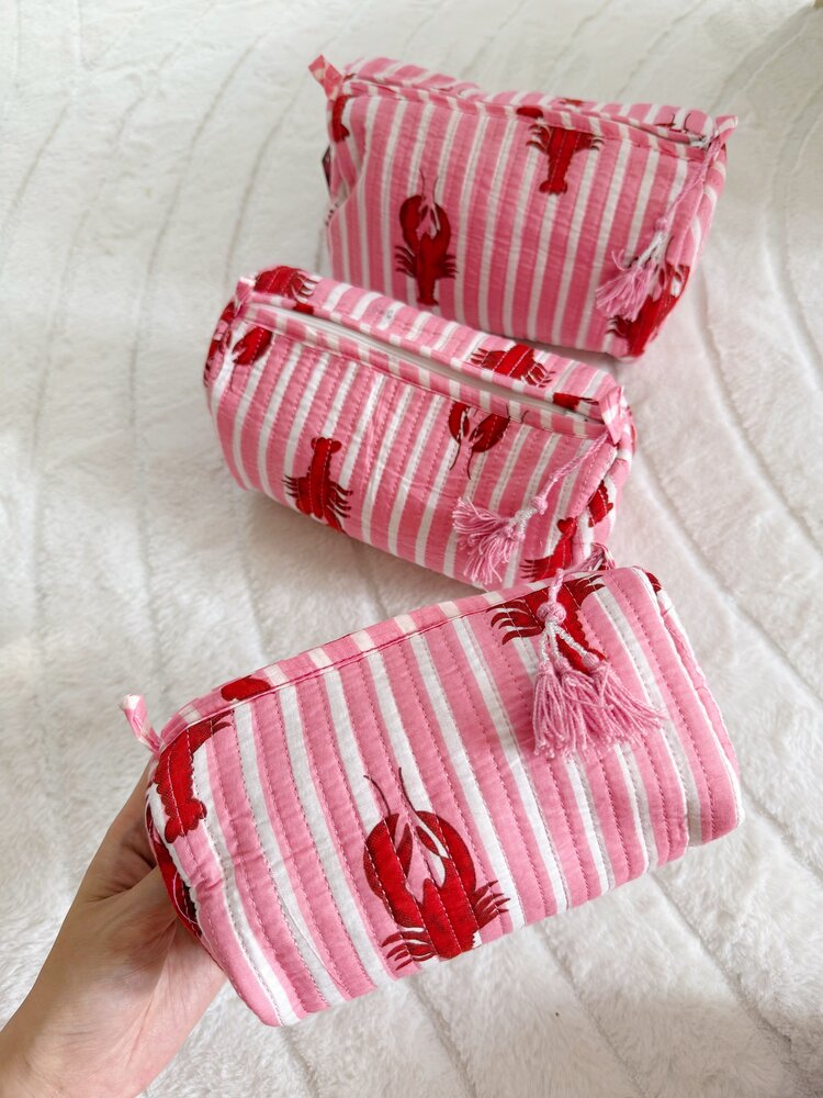 Bali Lobster Pouch / Pink
