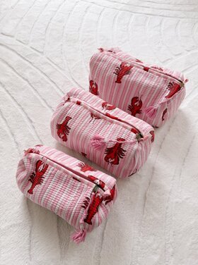 Bali Lobster Pouch / Light Pink