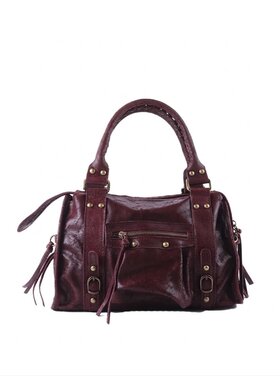 Rosie City Studs Bag / Bordeaux
