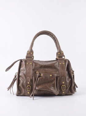 Rosie City Studs Bag / Taupe