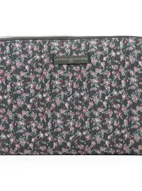 Belin Flower Laptop Sleeve / Charcoal (14 inch)
