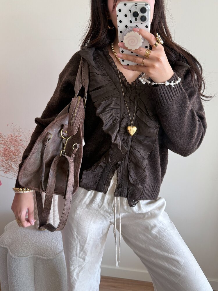 Florianne City Studs Bag / Sand