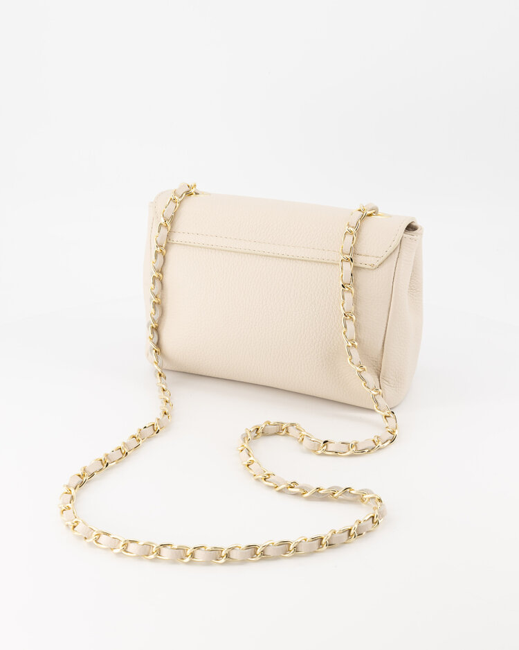 Kaya Classic Chain Bag / Beige Ecru