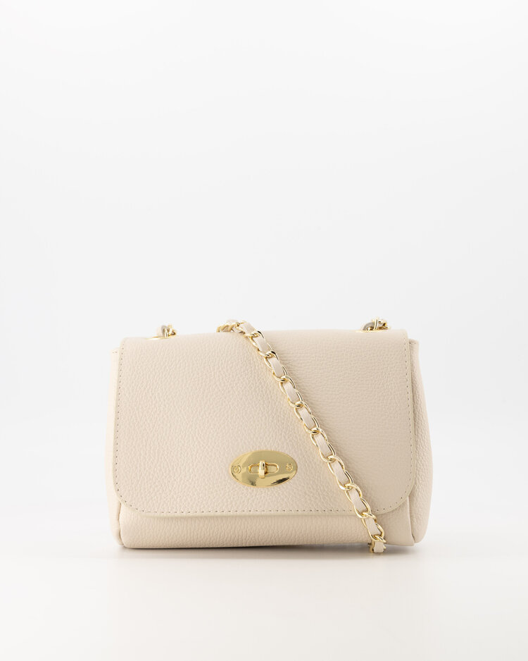 Kaya Classic Chain Bag / Beige Ecru