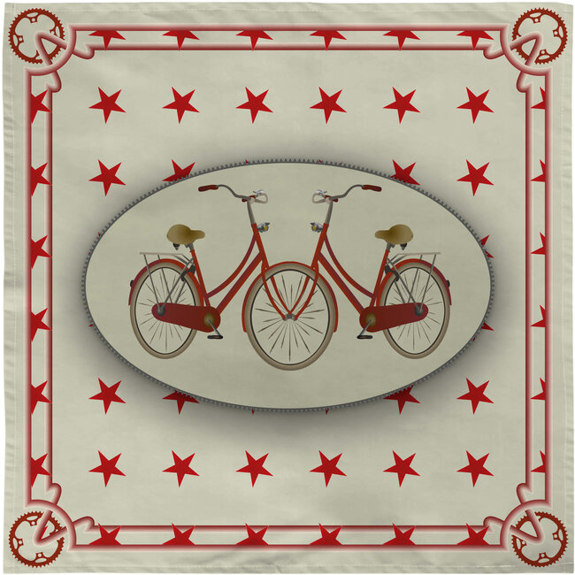 Picnic blanket Bikes with Stars