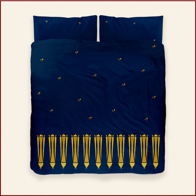 Dekbedovertrek Royal - blauw