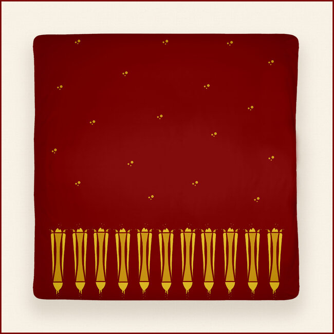 Dekbedovertrek Royal - rood