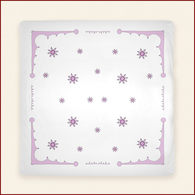 Bedlinnen Picturesque - roze