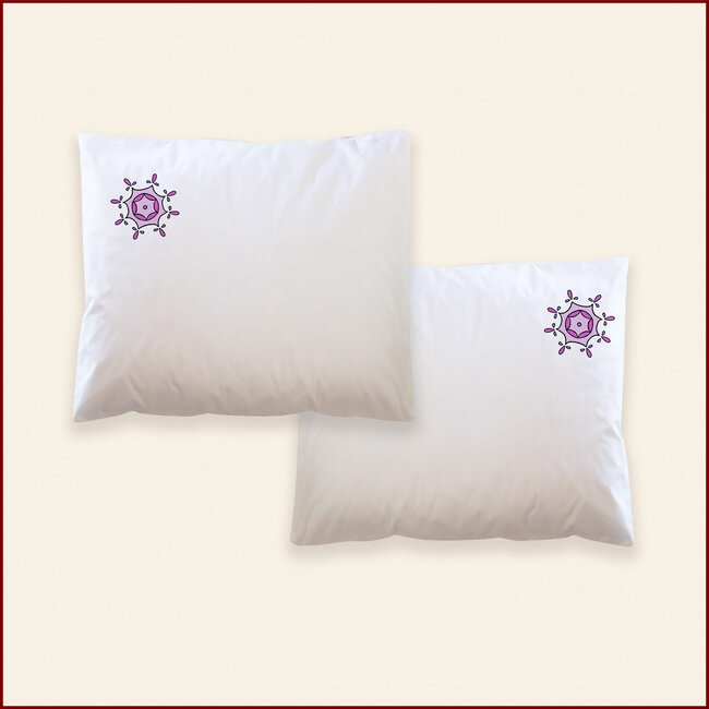 Bedlinnen Picturesque - roze