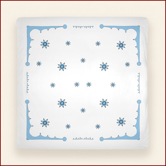 Bedlinnen Picturesque - blauw