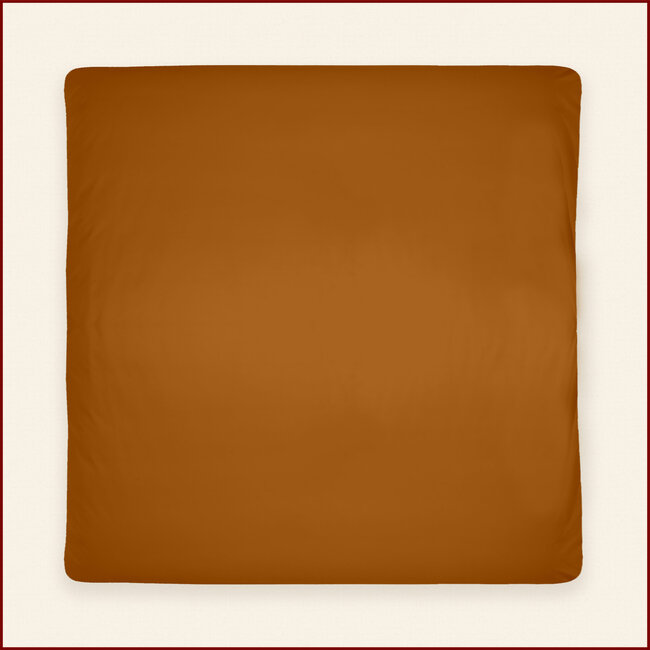 Bedlinnen Horn  - terracotta