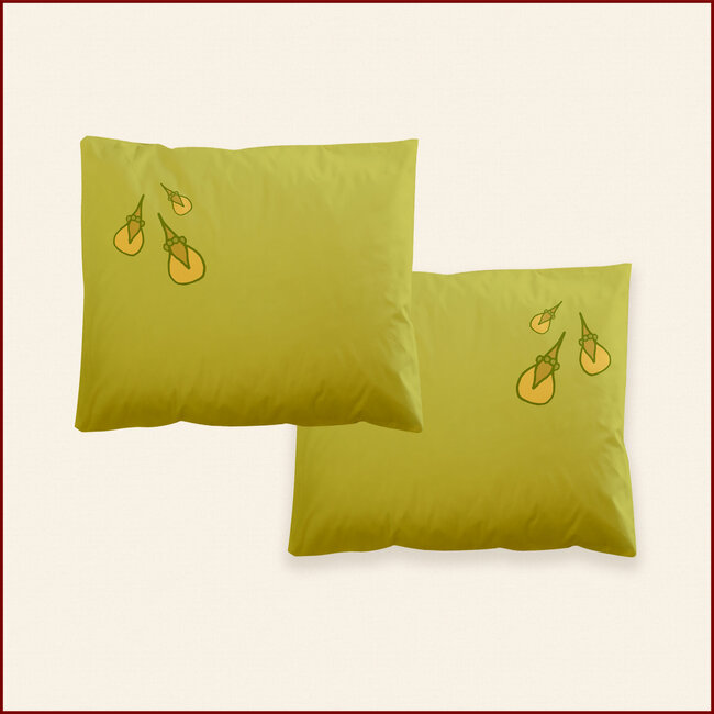 Bedlinnen Horn - groen