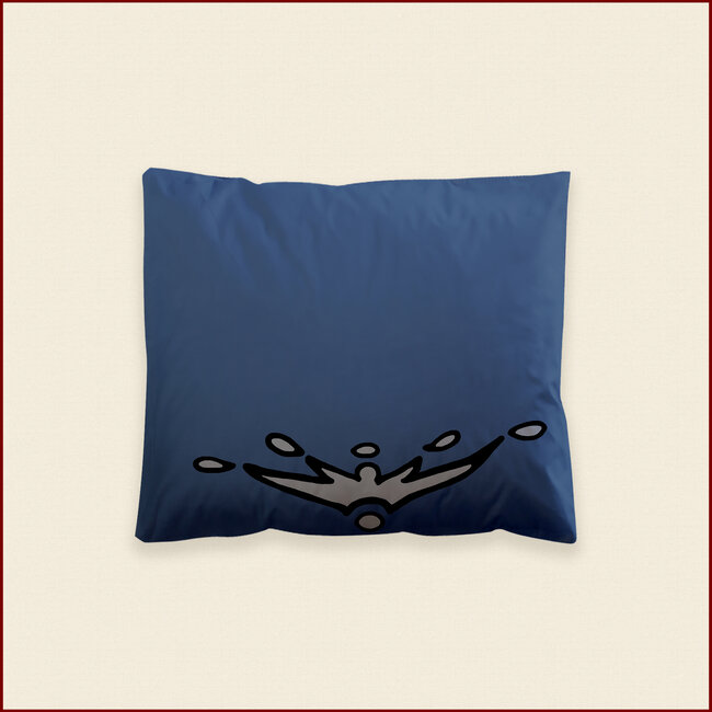 Dekbedovertrek Wing - zwart