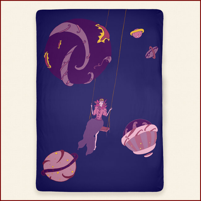 Dekbedovertrek Swing - blauw