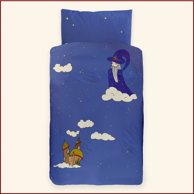 Duvet cover Wizard - blue