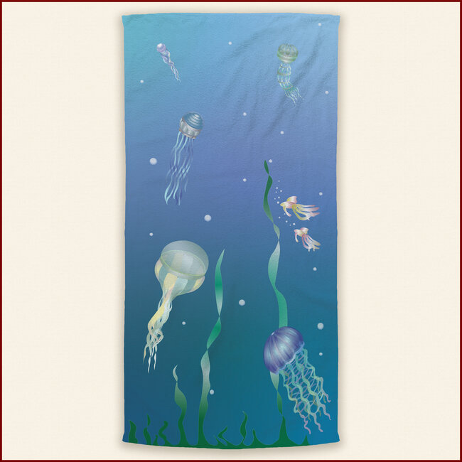 Beach towel Jellyfish